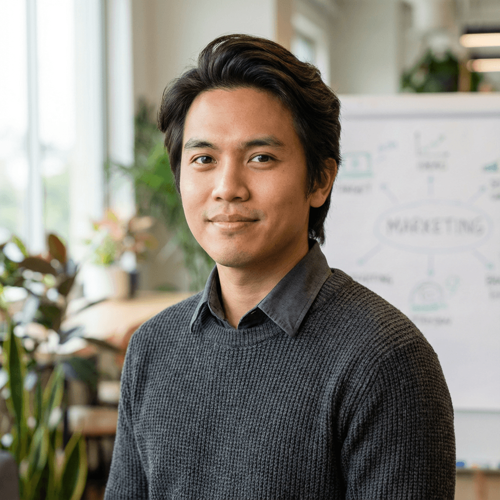 David Chen, marketing professional